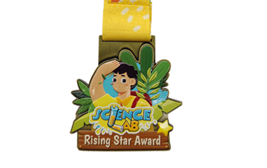 Custom 3D Prints Metal Award Kids Medal