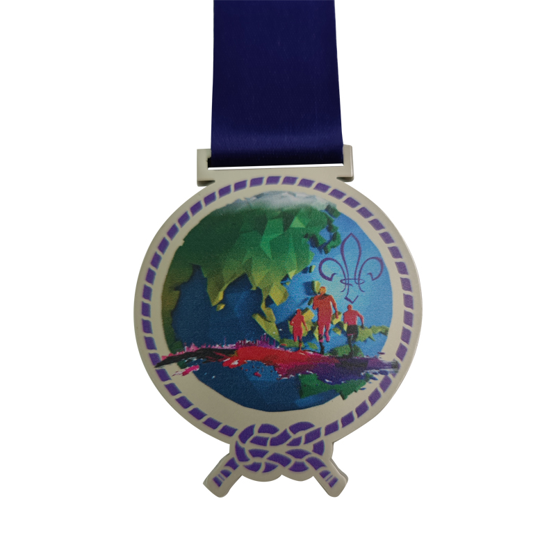 Medal emaliowany (wydruki + brokat) (35)