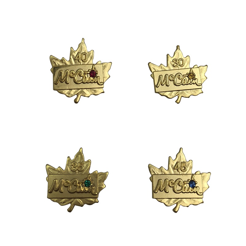 pin kristal